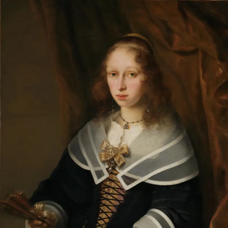 A Lady with a Fan