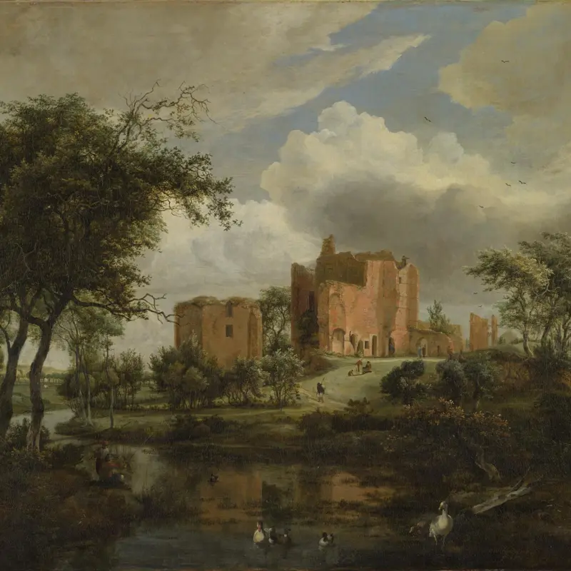 The Ruins of Brederode Castle