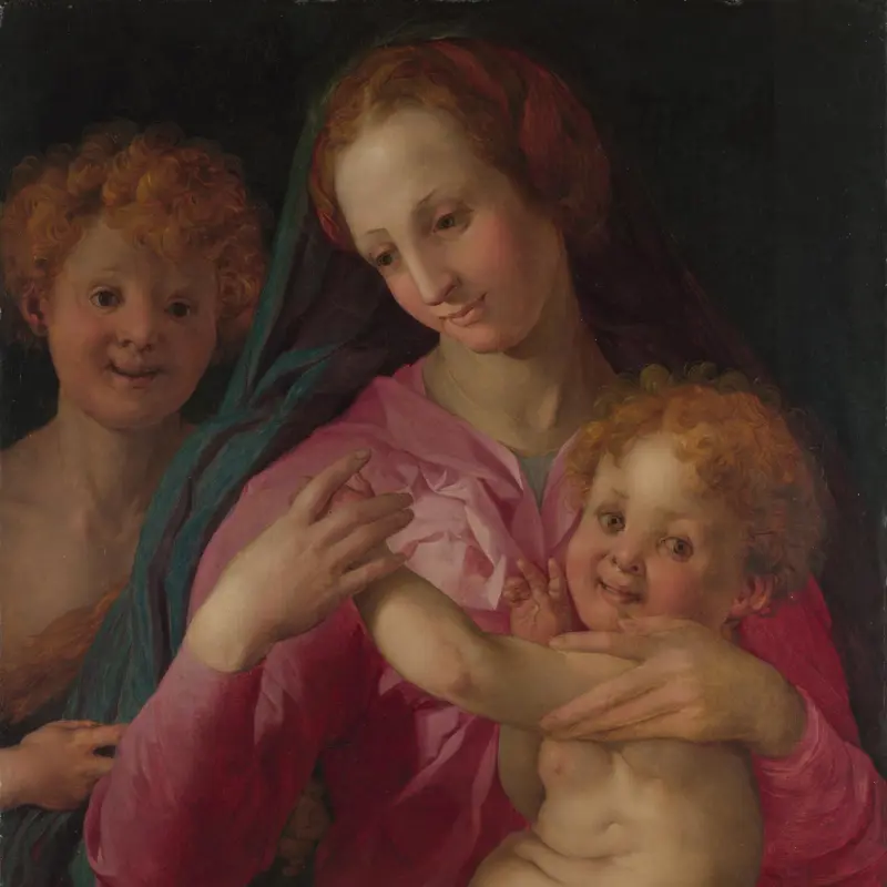 The Madonna and Child with the Infant Baptist