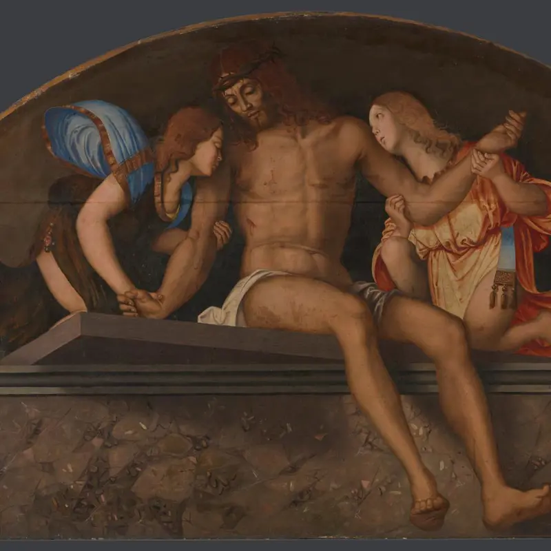 The Dead Christ with Angels