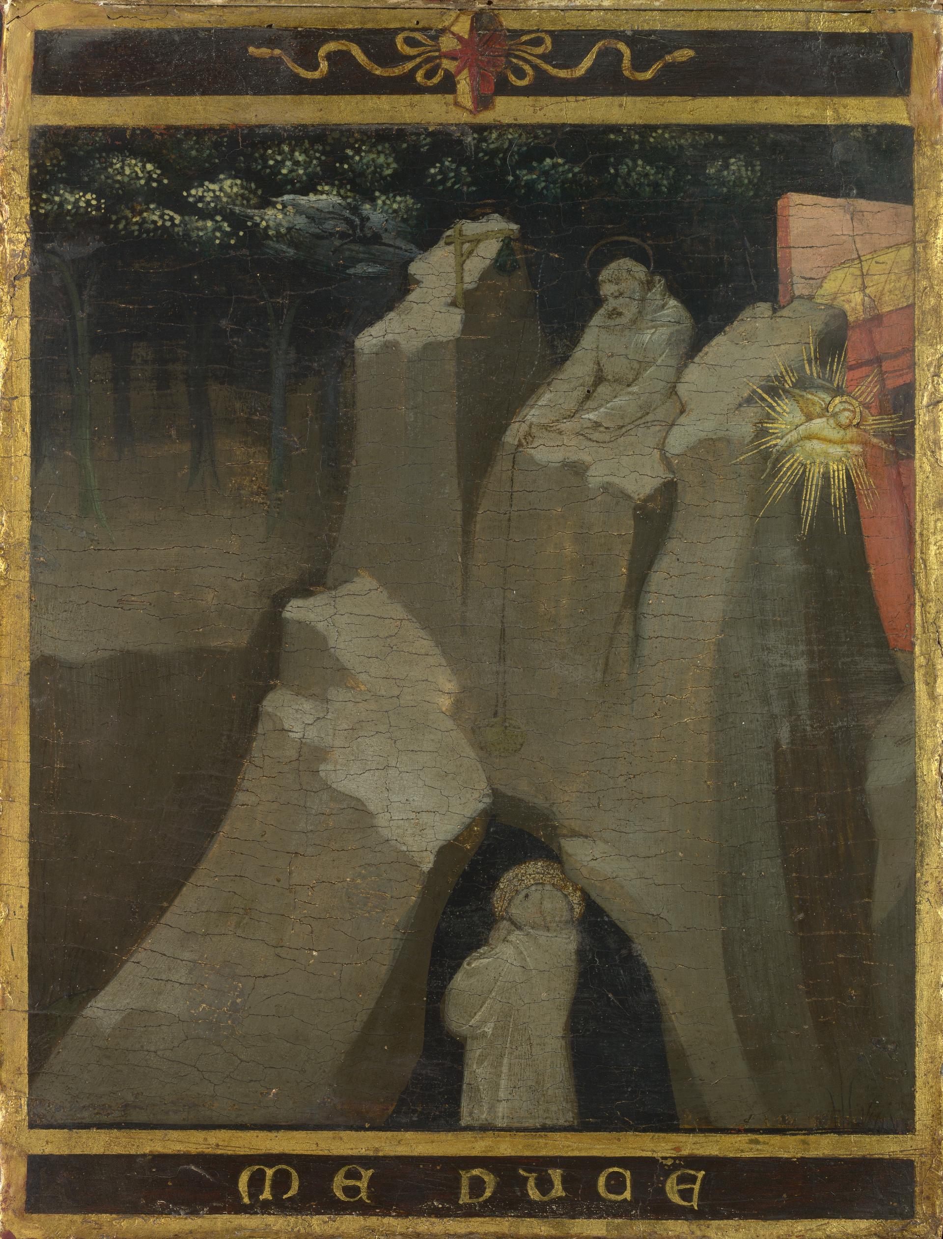 Saint Benedict in the Sacro Speco at Subiaco