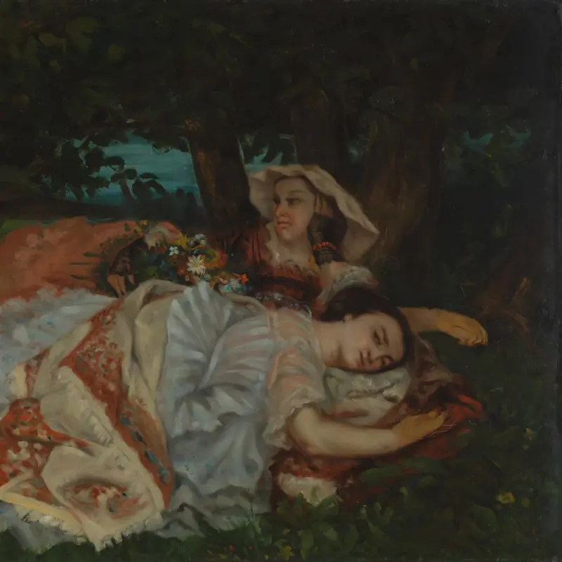 Young Ladies on the Banks of the Seine (Summer)