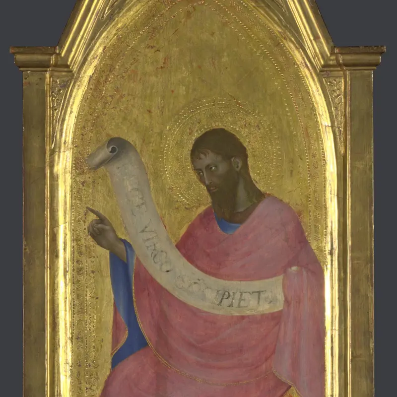 Saint John the Baptist: Right Pinnacle Panel