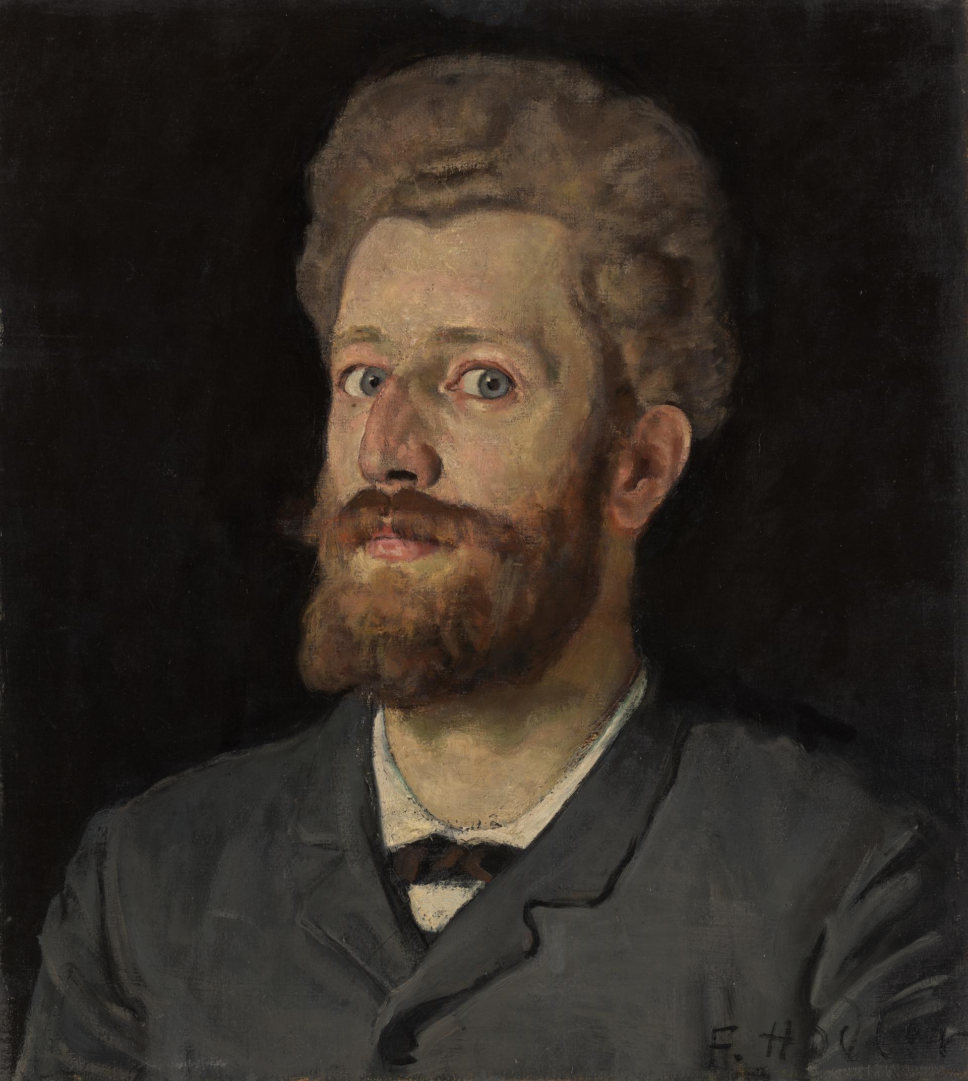 Ferdinand Hodler, 'Louis Montchal', 1885