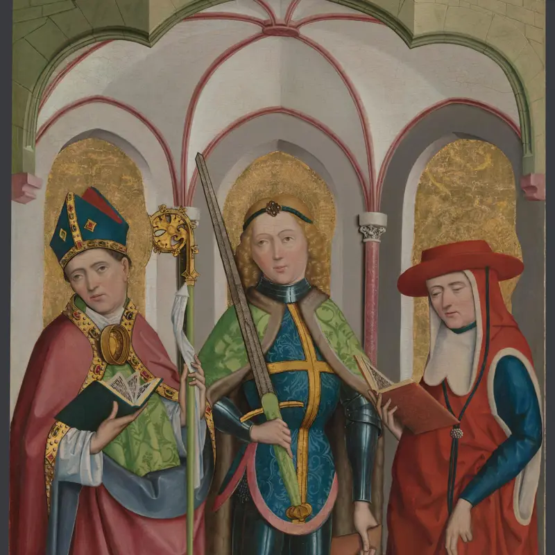 Saints Ambrose, Exuperius and Jerome