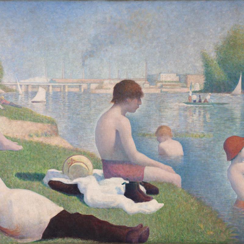 Seurat's 'Bathers at Asnières'