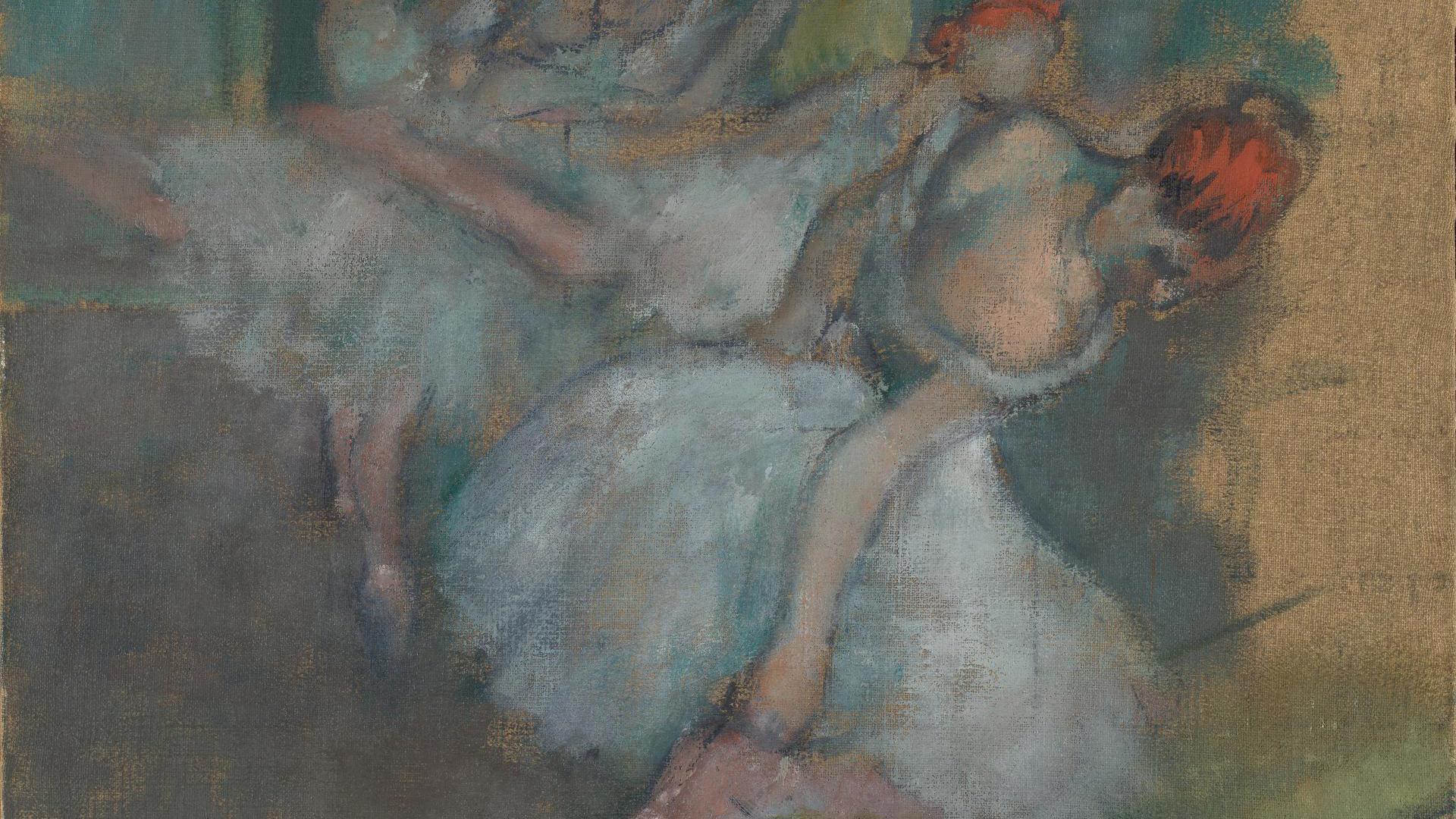 Ballet Dancers by Hilaire-Germain-Edgar Degas