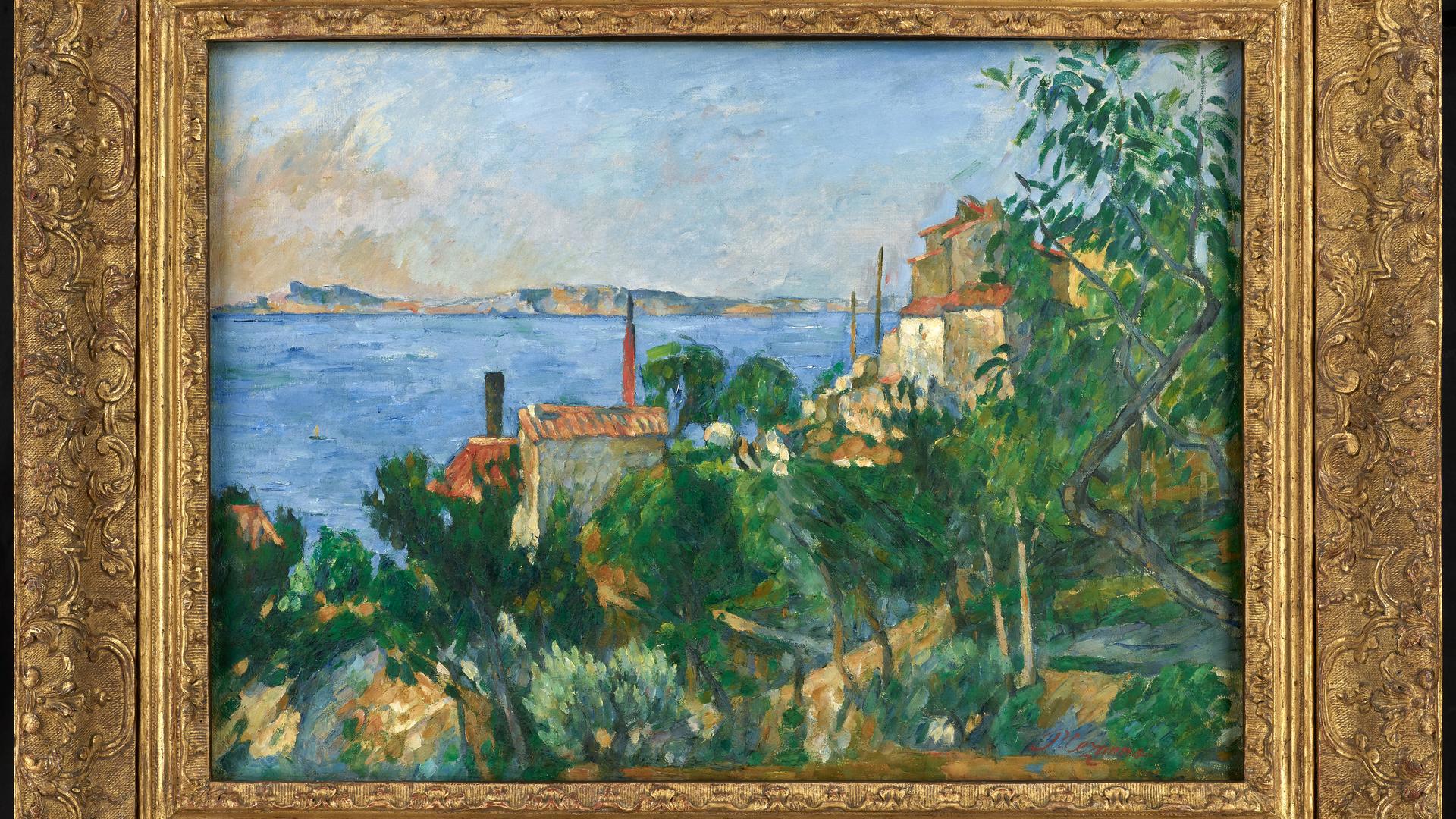 Lais Puzzle 1000 Pezzi – Paul Cézanne 'Veduta Di L'Estaque E Dei Chateaux D'If' (Il Mare A L'Estaque) – Opera D'arte Post-impressionista