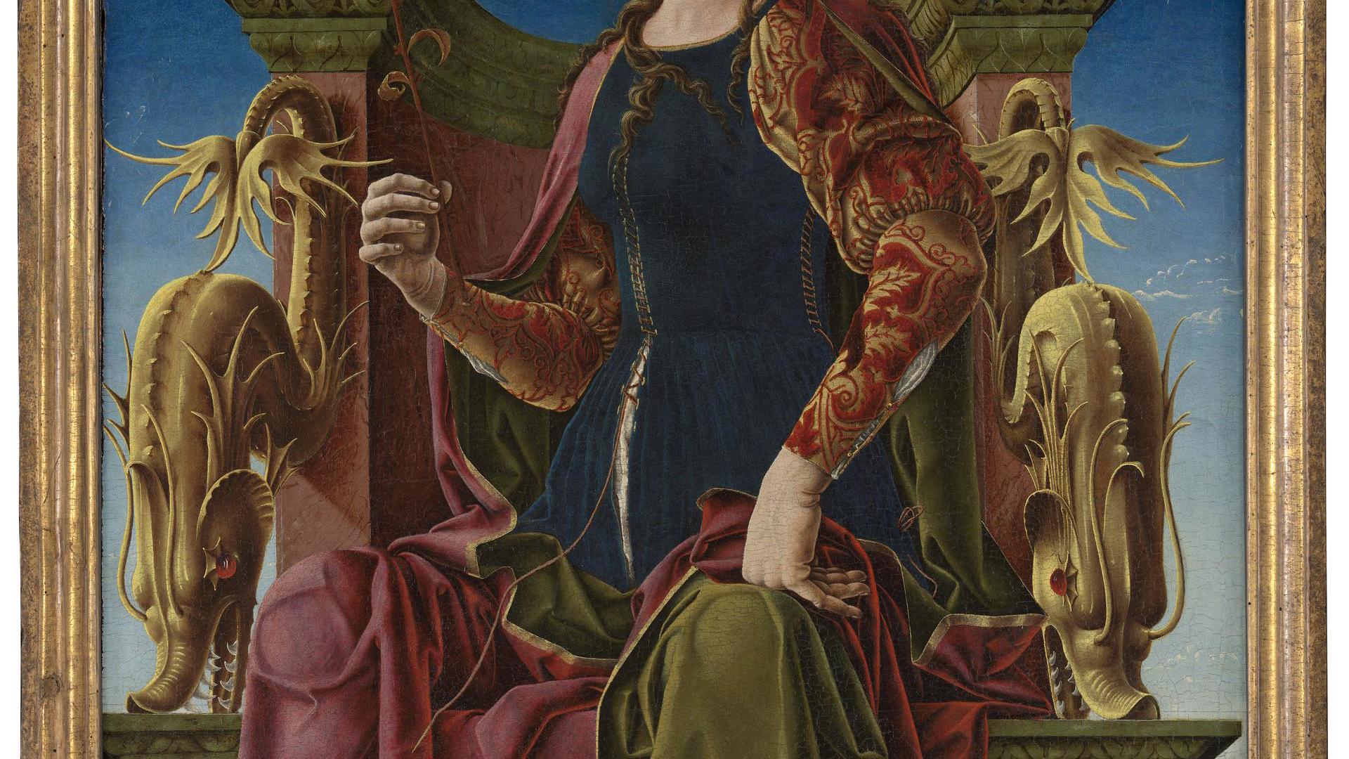 A Muse (Calliope?) by Cosimo Tura