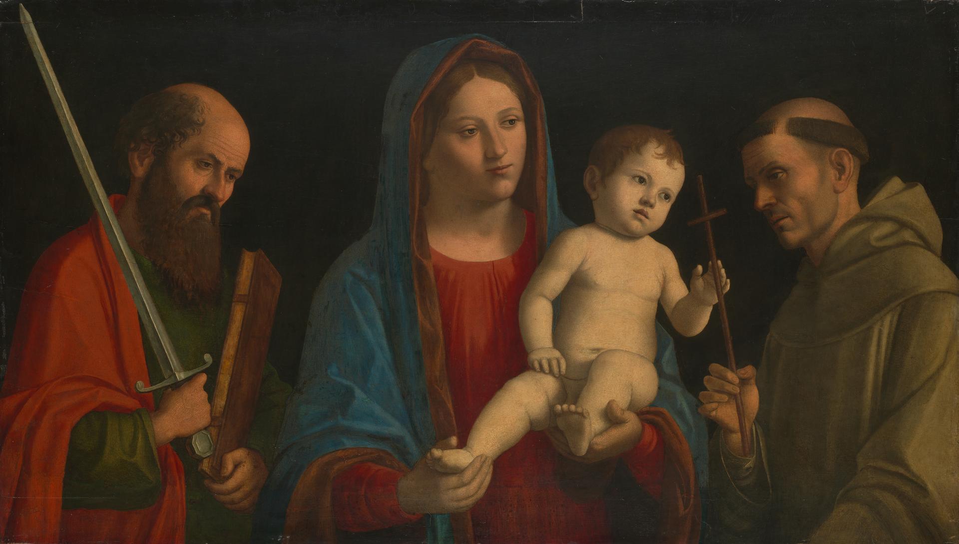 The Virgin and Child with Saint Paul and Saint Francis