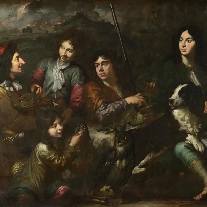 Sportsmen Resting