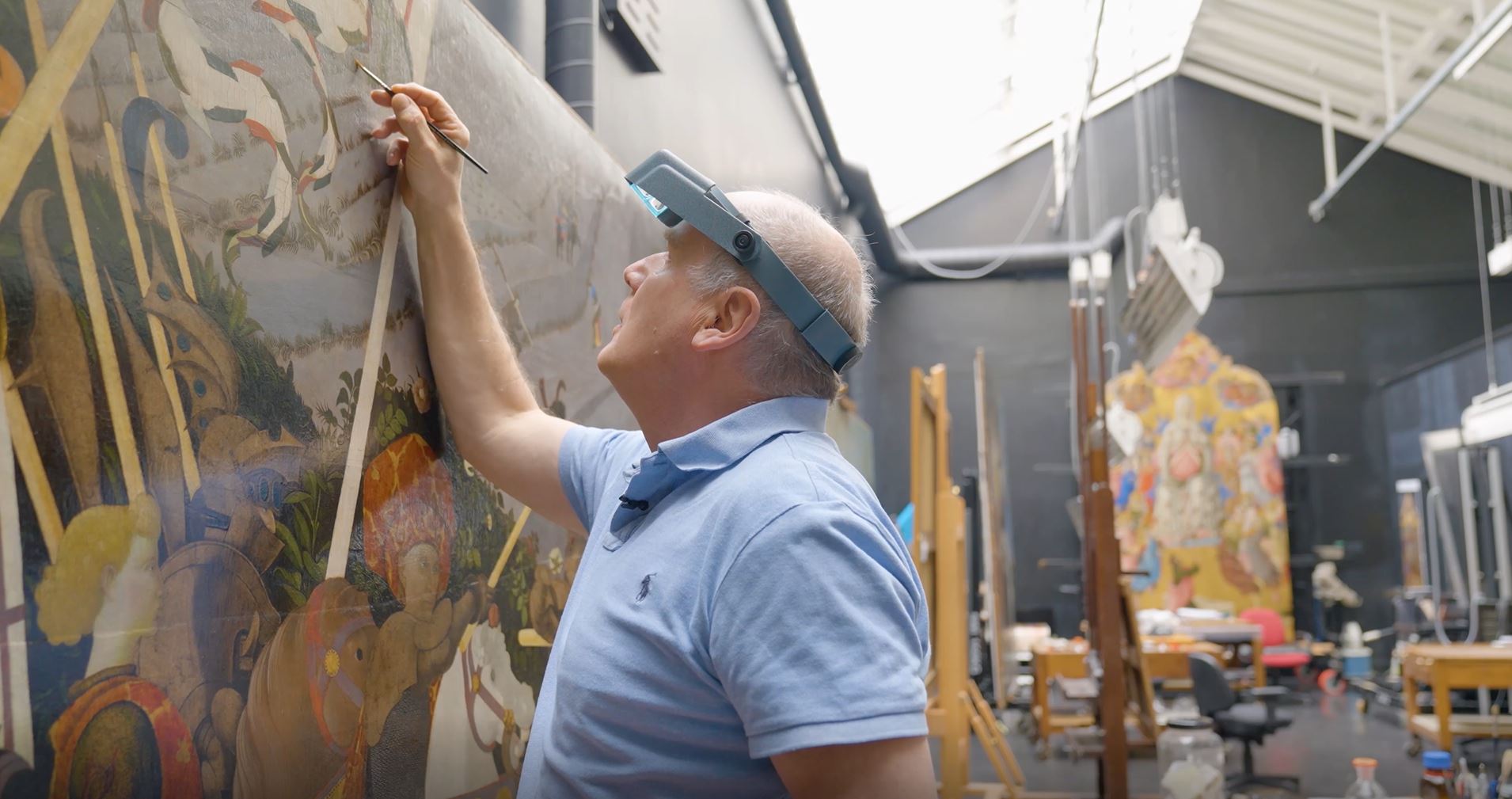 Restoring Paolo Ucello's 'Battle of San Romano'