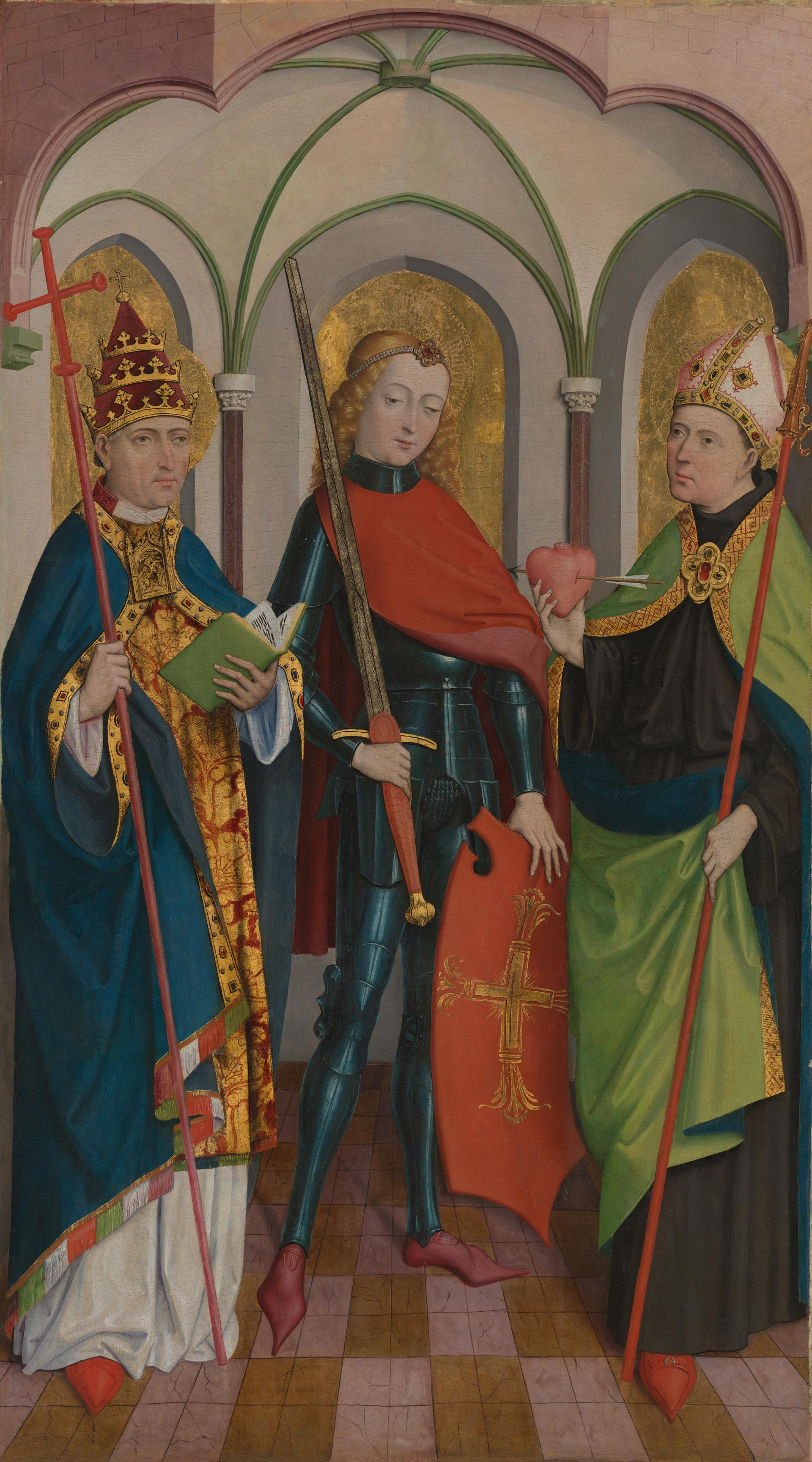 Saints Gregory, Maurice and Augustine