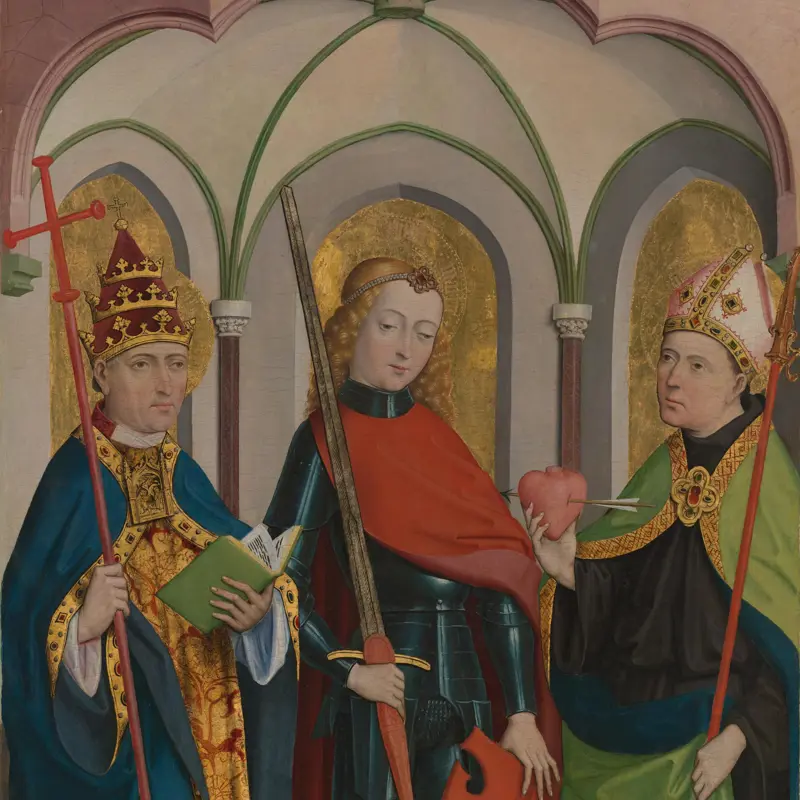 Saints Gregory, Maurice and Augustine