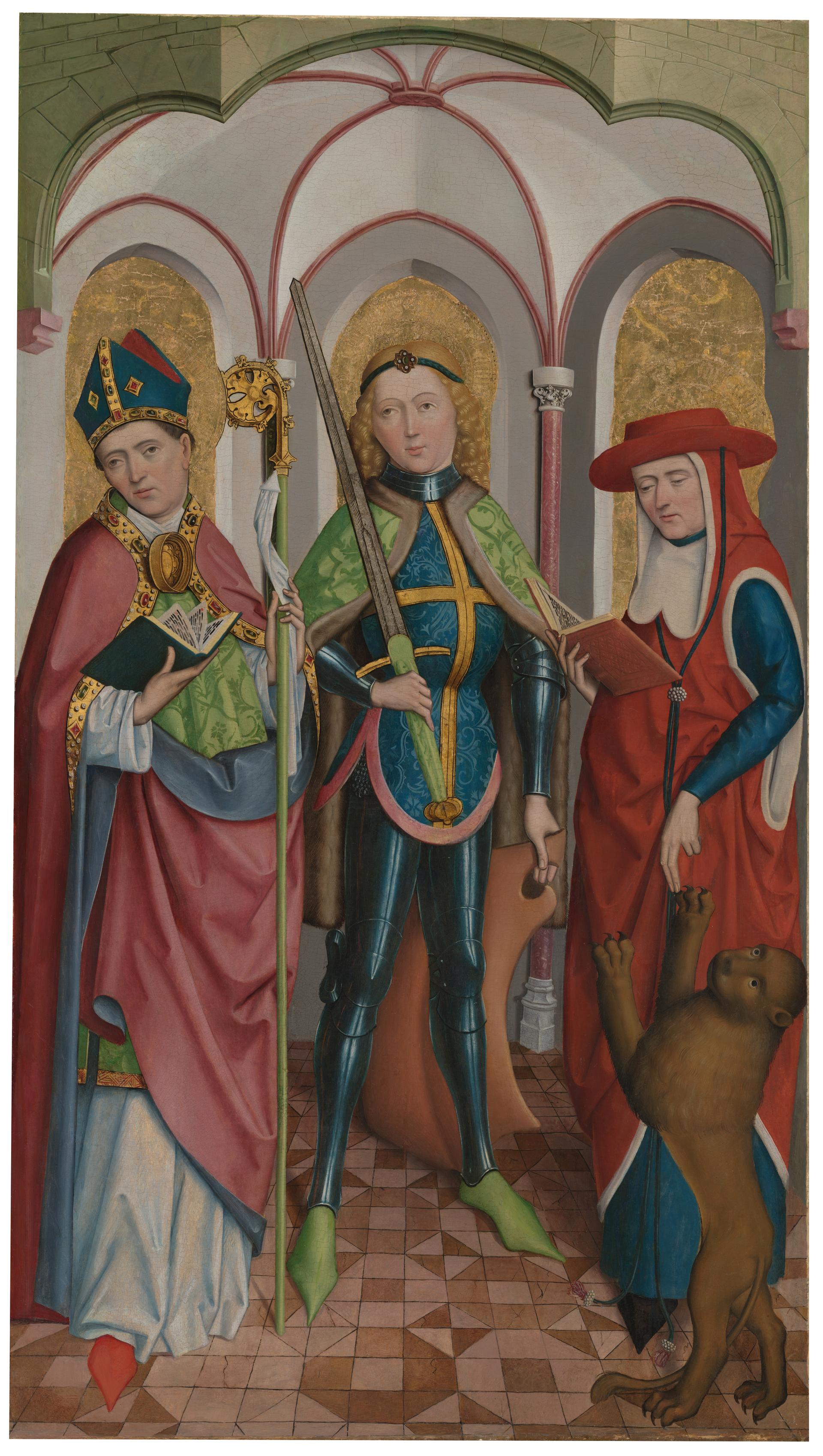 Saints Ambrose, Exuperius and Jerome