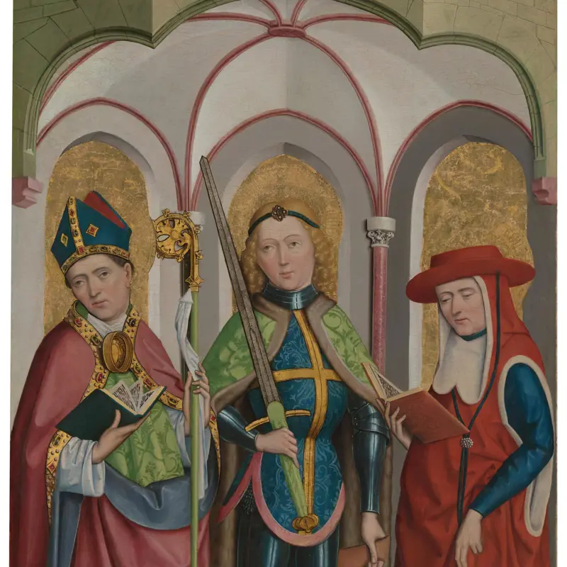 Saints Ambrose, Exuperius and Jerome