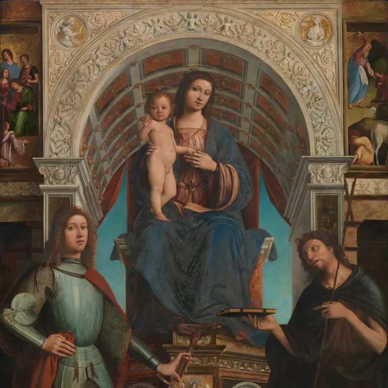 The Virgin and Child with Saints