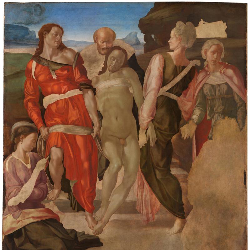 Michelangelo's 'The Entombment'
