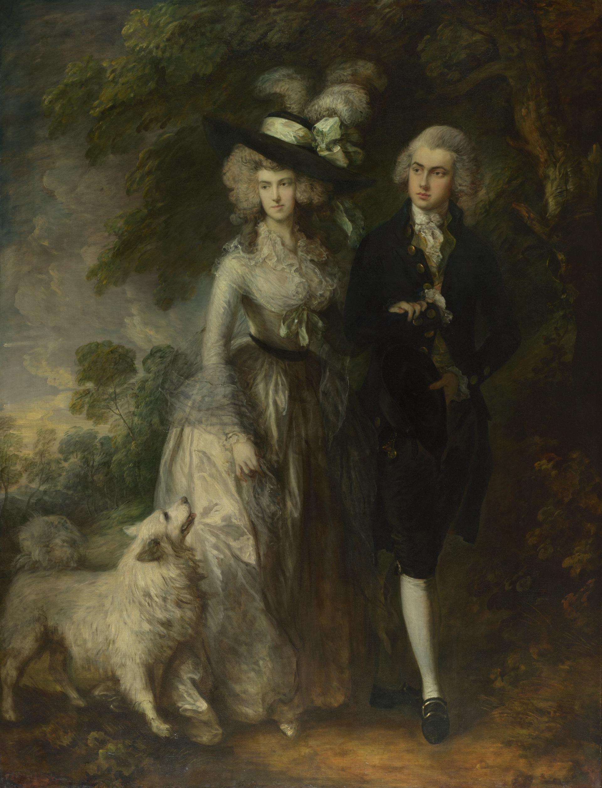 Mr and Mrs William Hallett ('The Morning Walk')