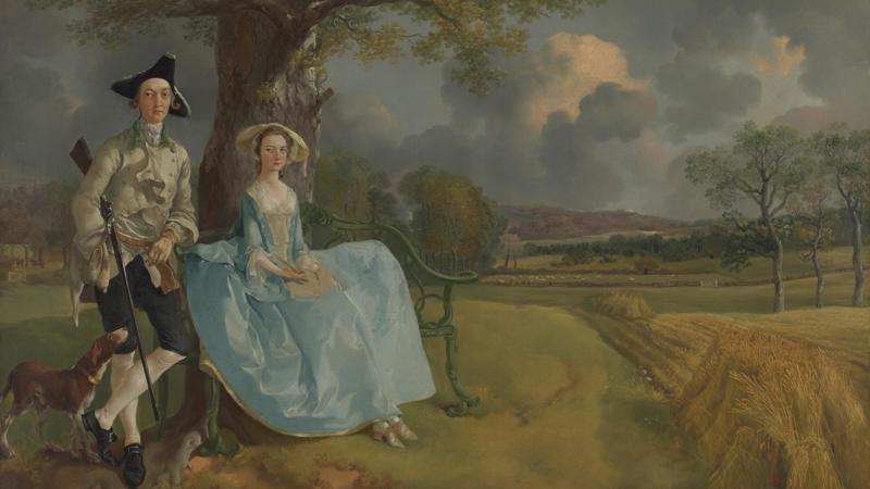 Thomas Gainsborough, 'Mr and Mrs Andrews', about 1750