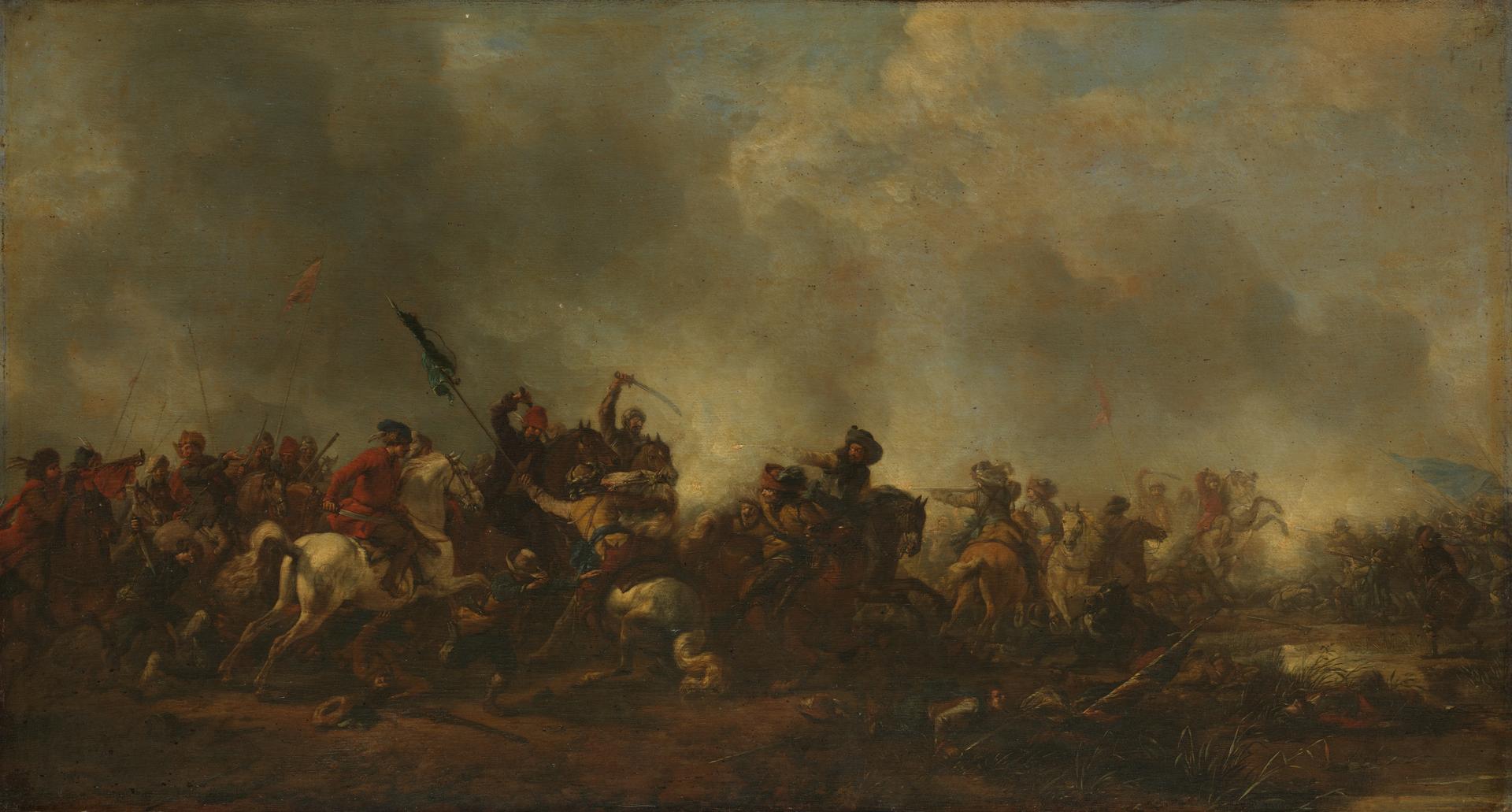 Cavalry attacking Infantry