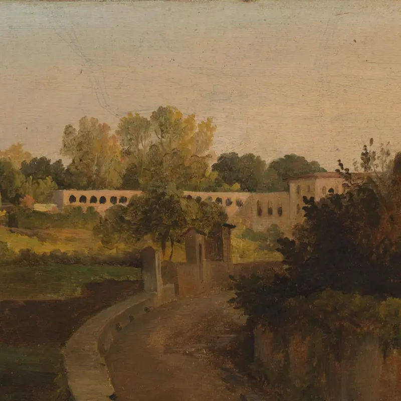 View of the Villa Borghese