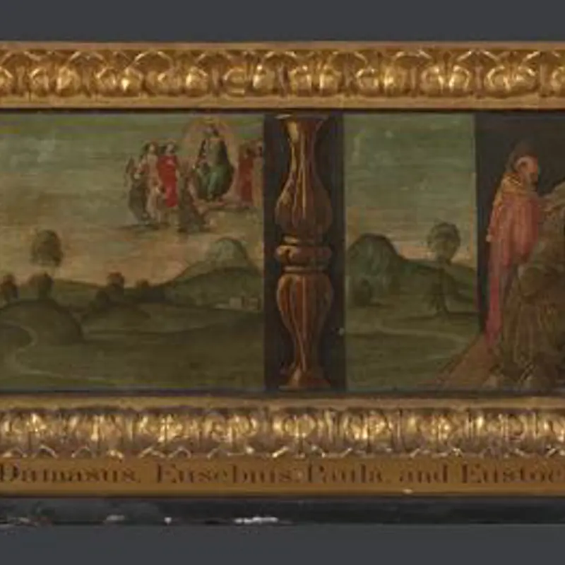 Scenes from the Life of Saint Jerome: Predella