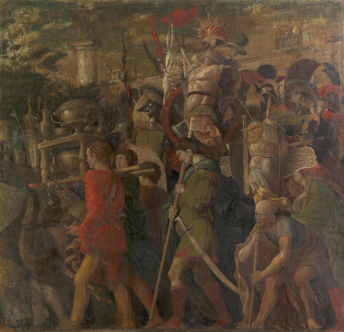 The Triumphs of Caesar: 6, The Corselet-Bearers by Andrea Mantegna