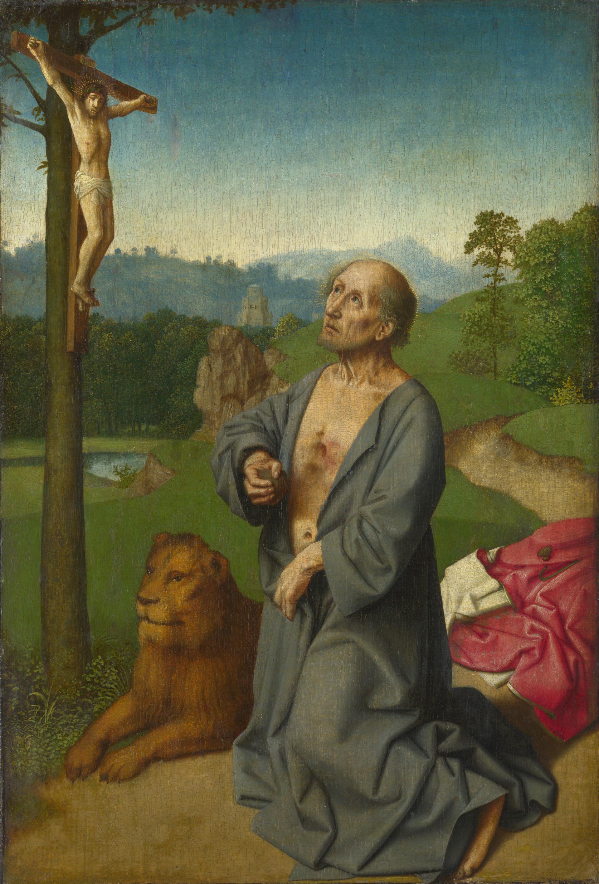 Saint Jerome in a Landscape