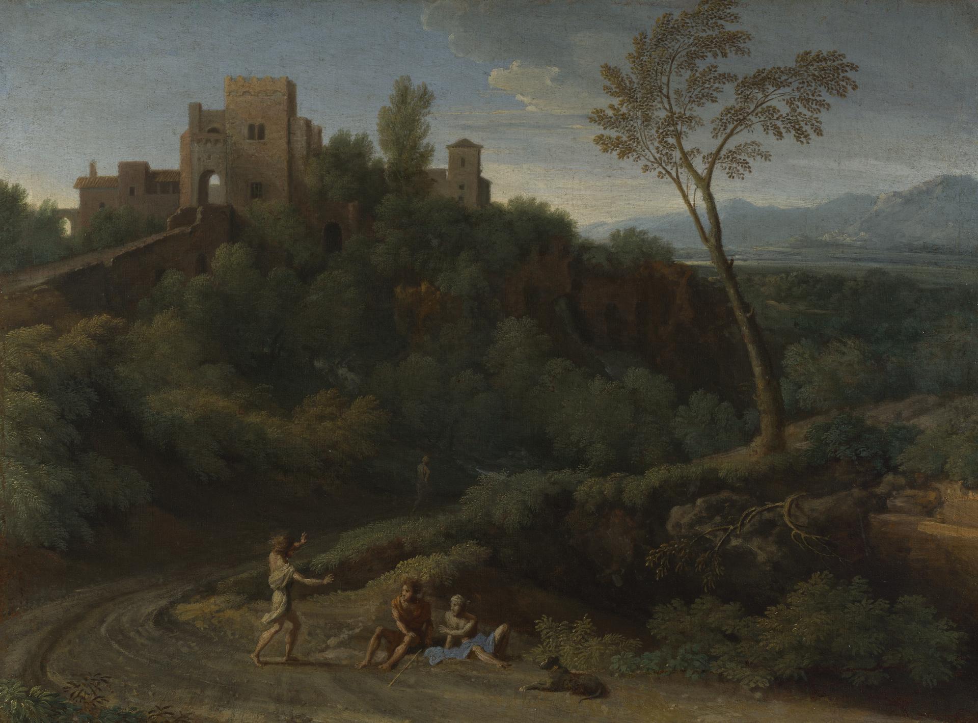 Imaginary Landscape with Buildings in Tivoli