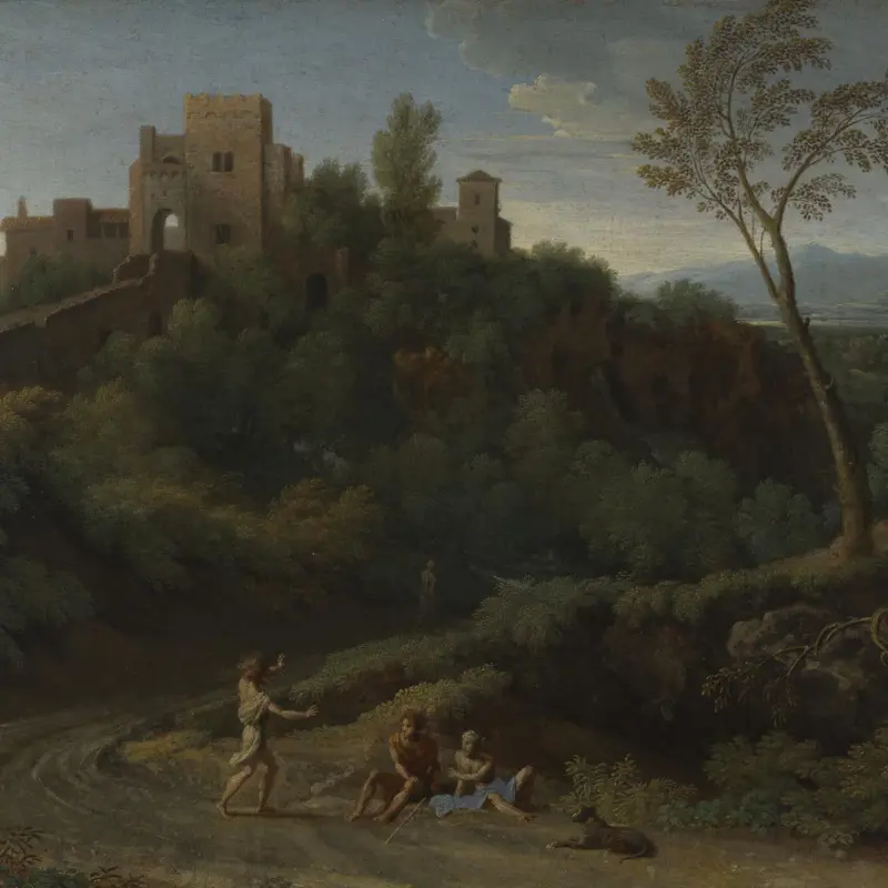 Imaginary Landscape with Buildings in Tivoli