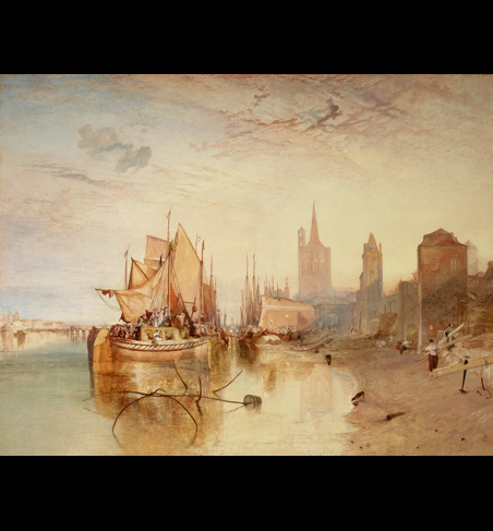 Joseph Mallord William Turner, 'Cologne, the Arrival of a Packet-Boat: Evening', 1826. The Frick Collection, New York © The Frick Collection, New York / photo Michael Bodycomb