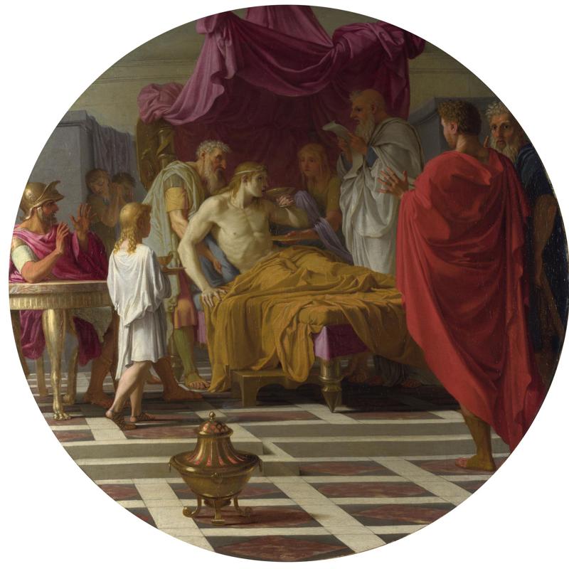 A look at paintings of doctors, healers, and carers in the collection