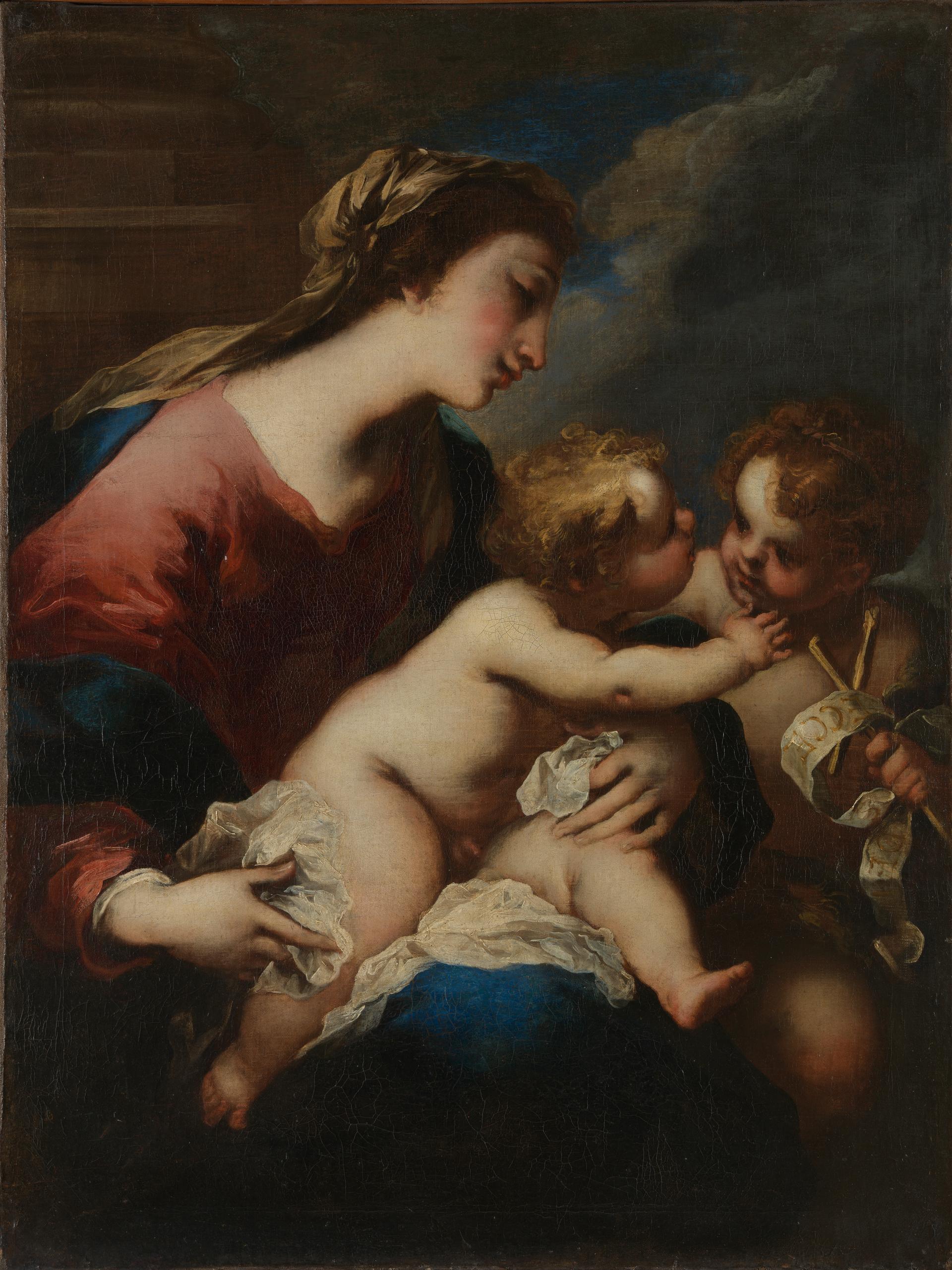 The Virgin and Child with Saint John the Baptist
