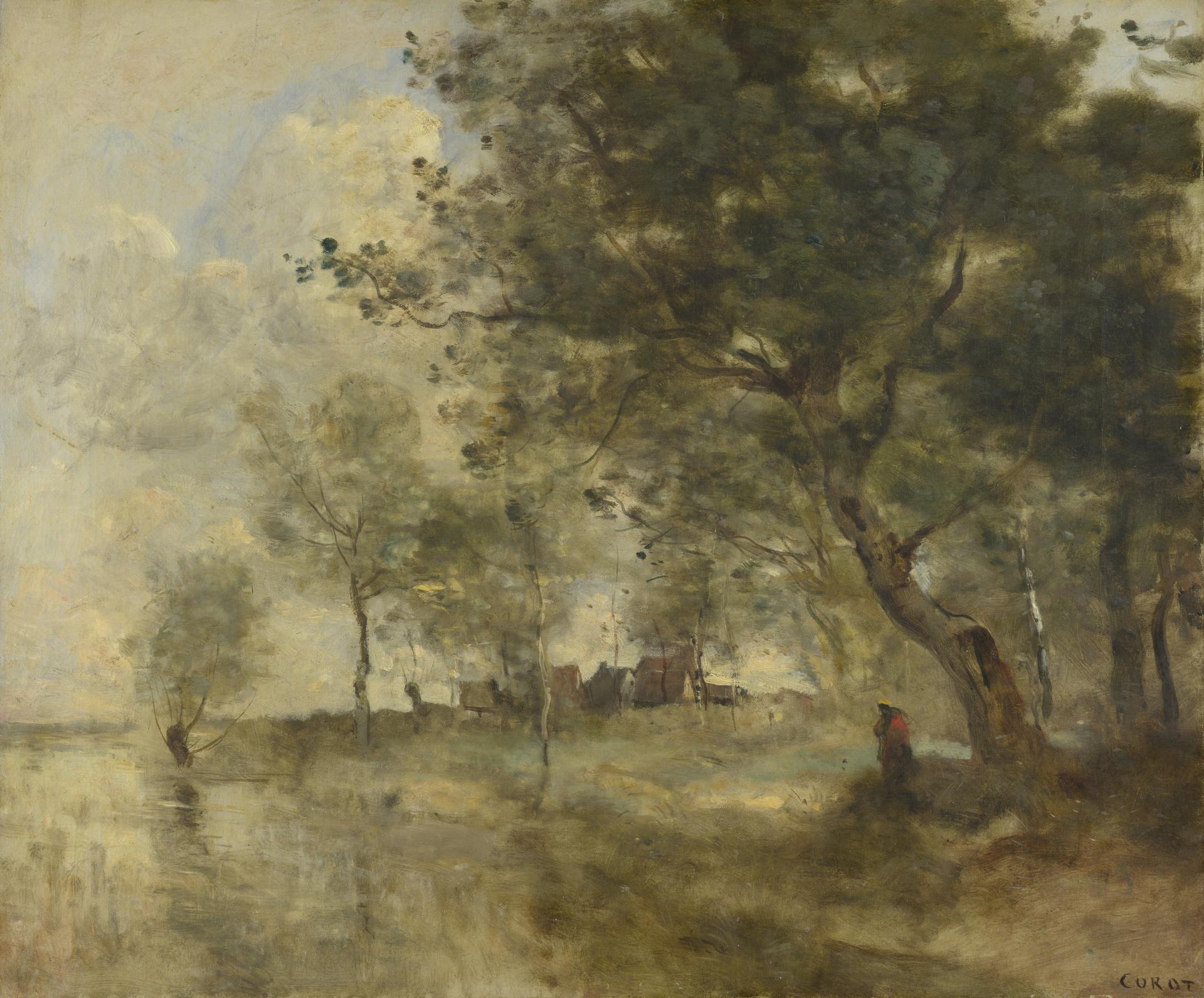ポラロイドミュージアムレプリカ Camille Corot 風景画 ポラロイドミュージアムレプリカ Camille Corot 風景画