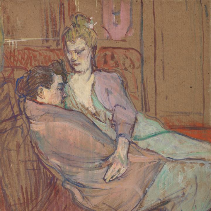 Talk and draw: June: 'The Two Friends'