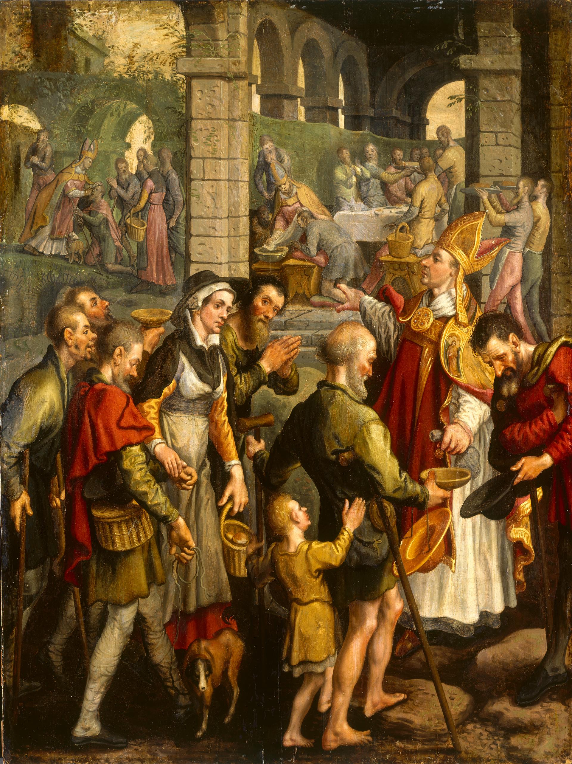 Scenes from the Life of an Unidentified Bishop Saint