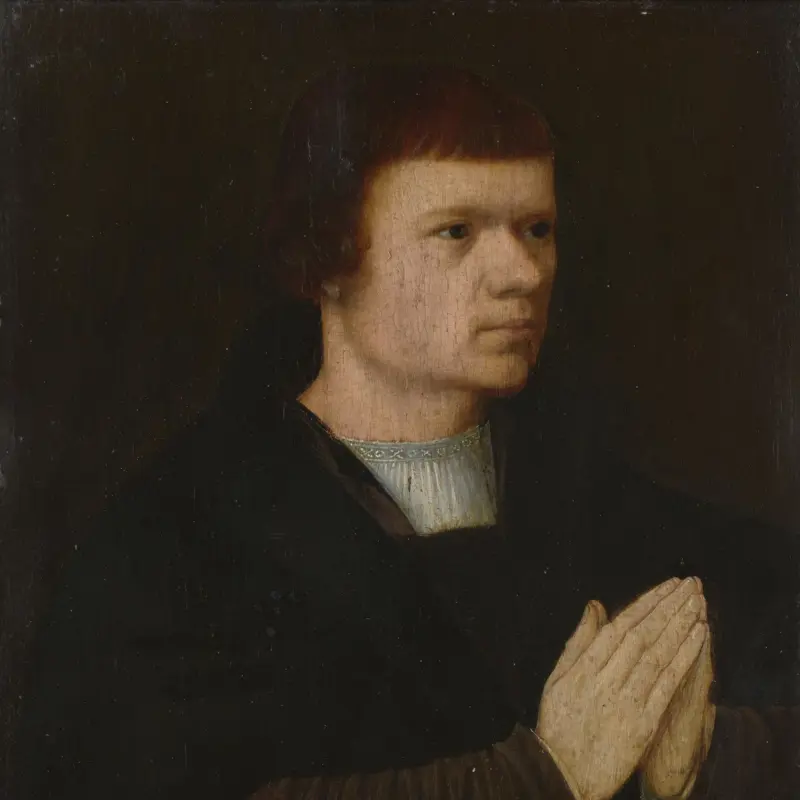A Young Man Praying