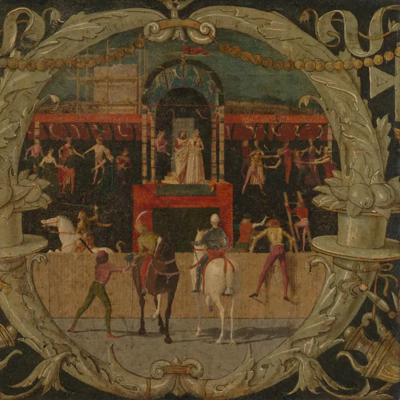 The Rape of the Sabines (after the signal)