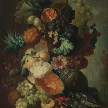 Fruit, Flowers and a Fish