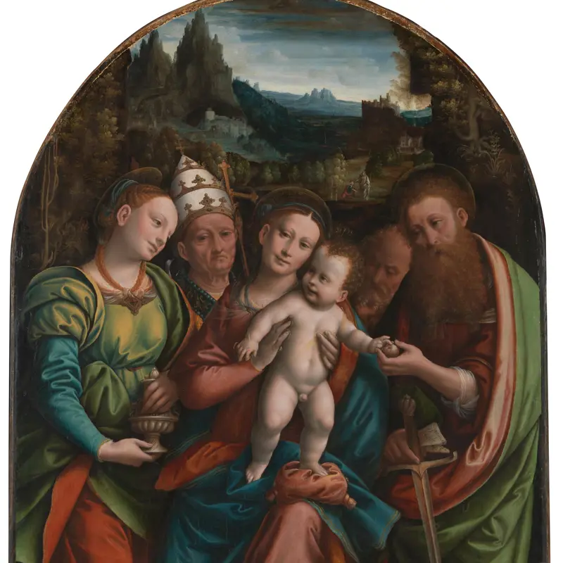 The Madonna and Child with Saints