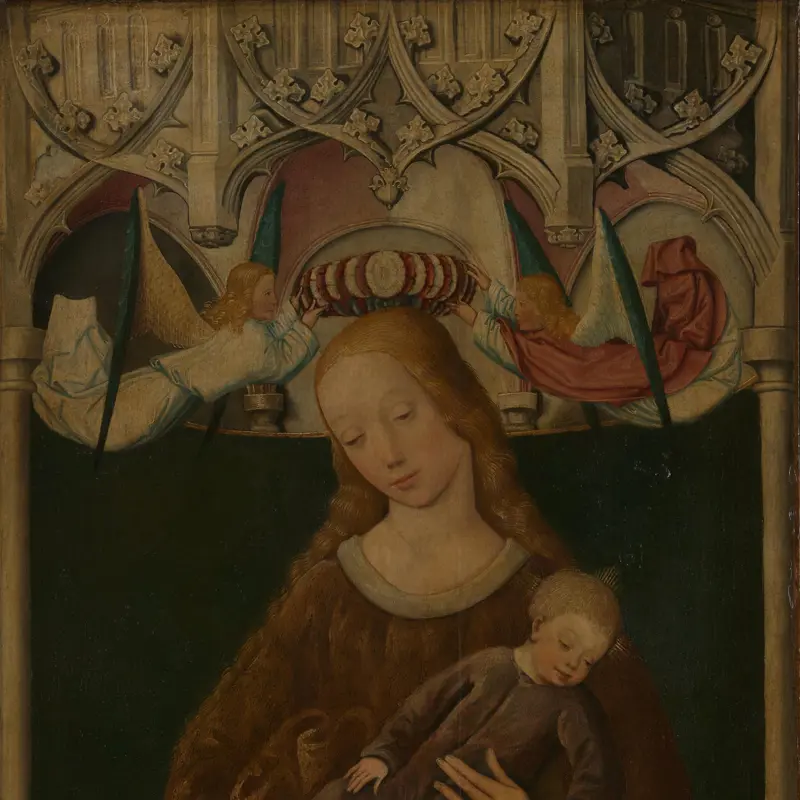 The Virgin and Child with a Donor