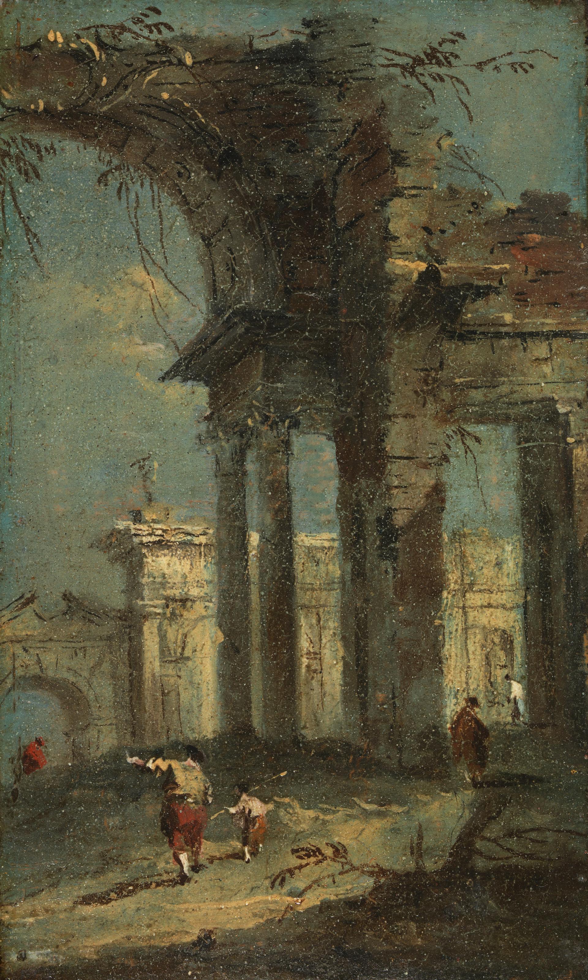 Caprice View with Ruins