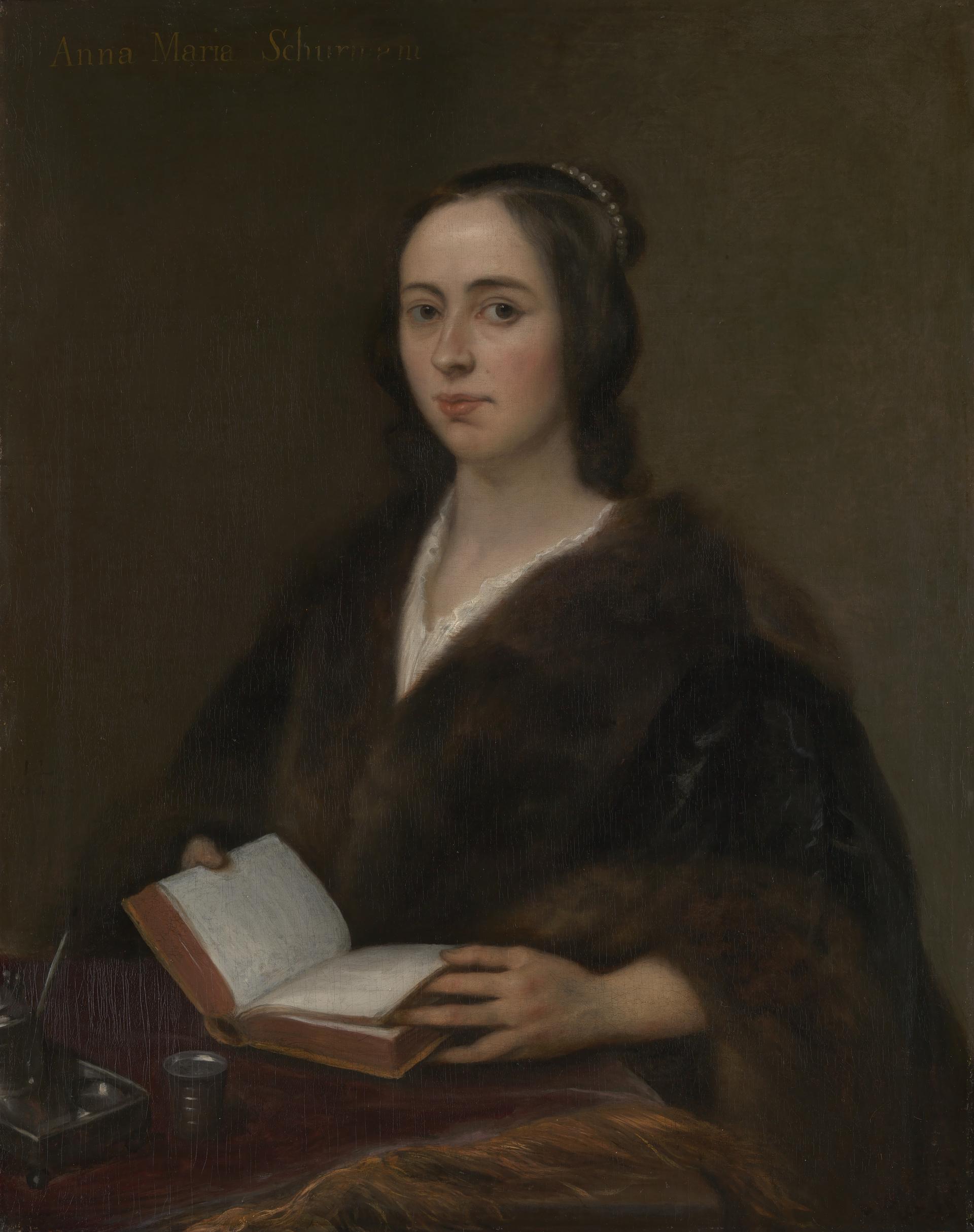 Portrait of Anna Maria van Schurman