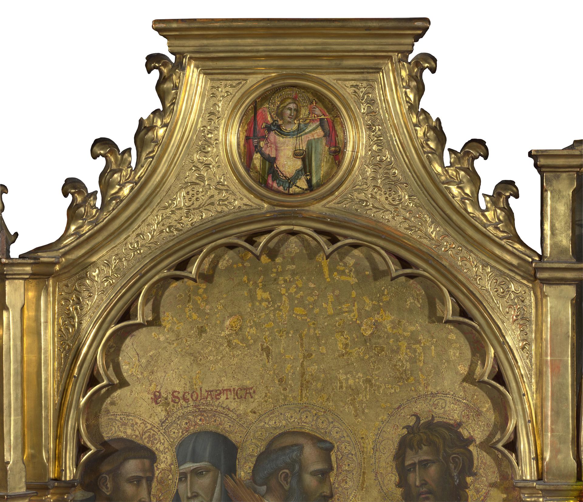 Saint Michael: Roundel above Left Panel
