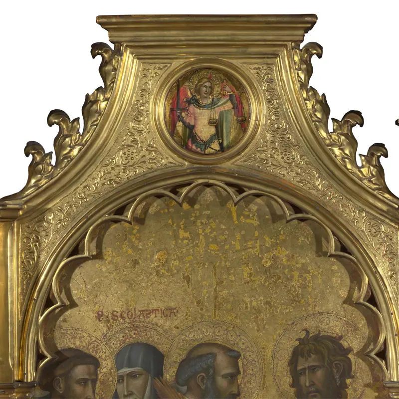 Saint Michael: Roundel above Left Panel