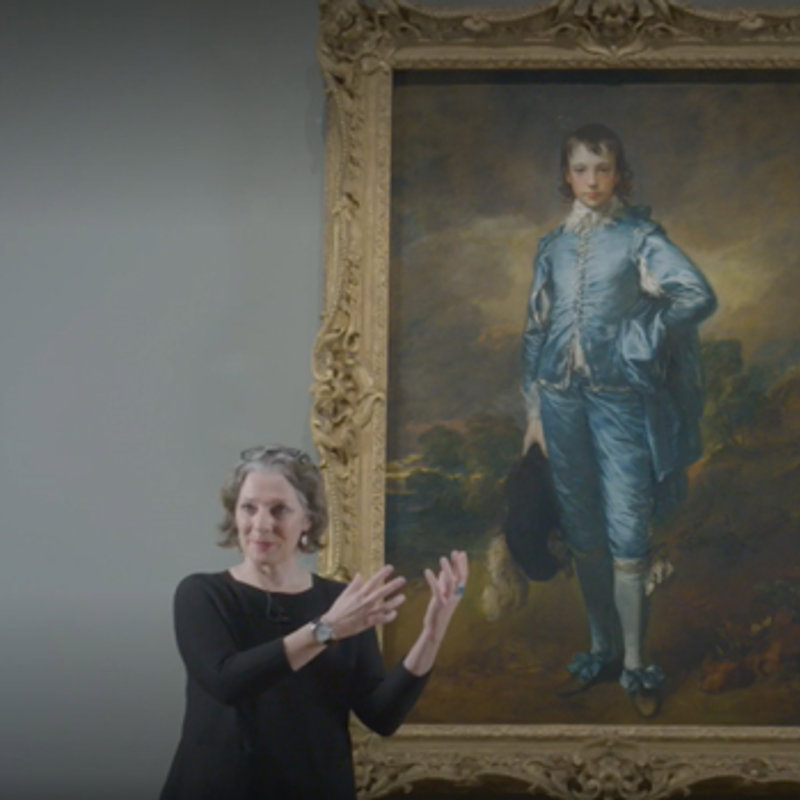 Why is Gainsborough's 'Blue Boy' so famous?