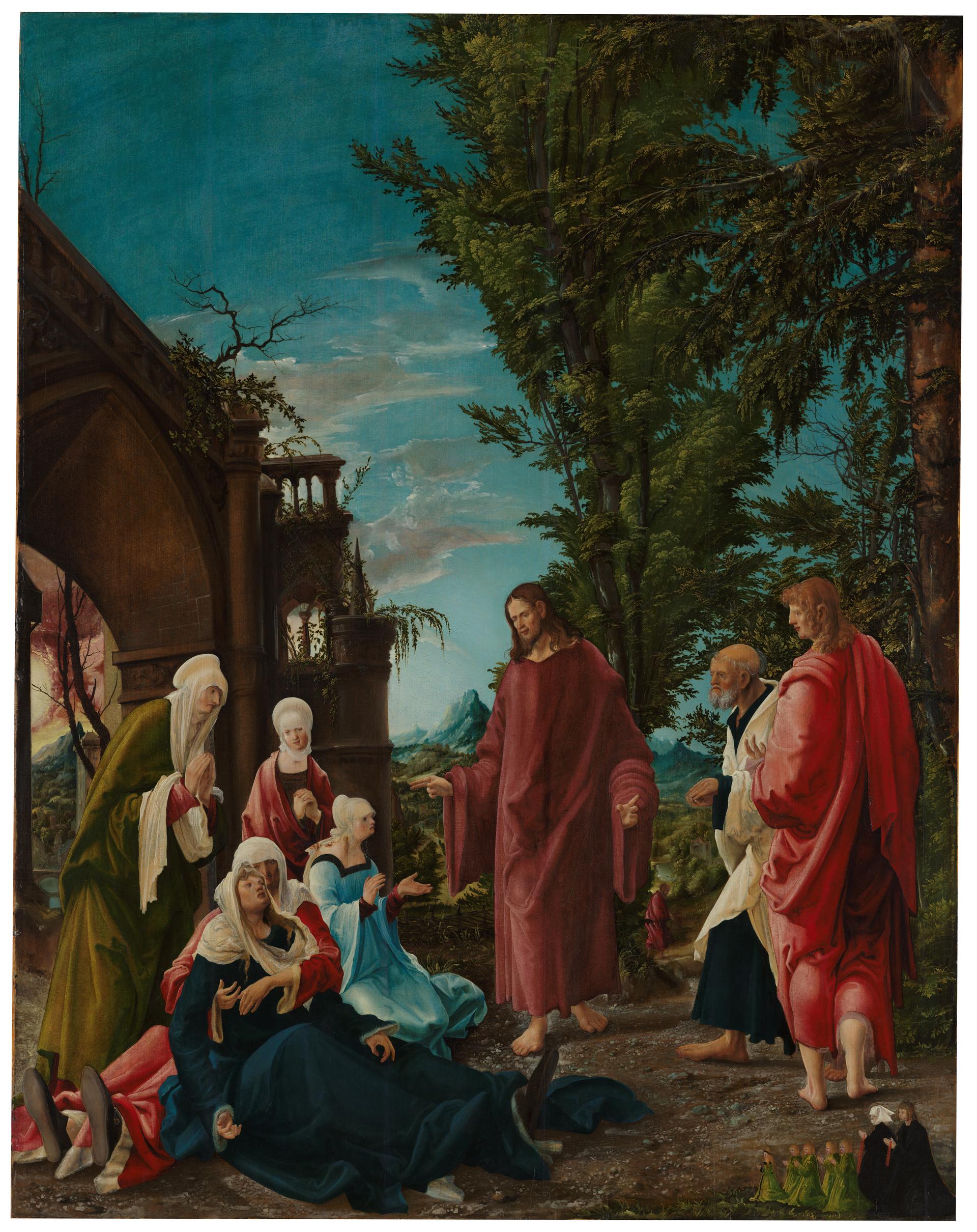 Christ taking Leave of his Mother