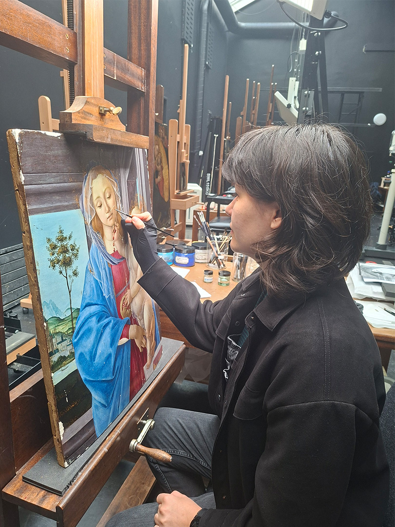 A conversation with conservator Valeriia Kravchenko