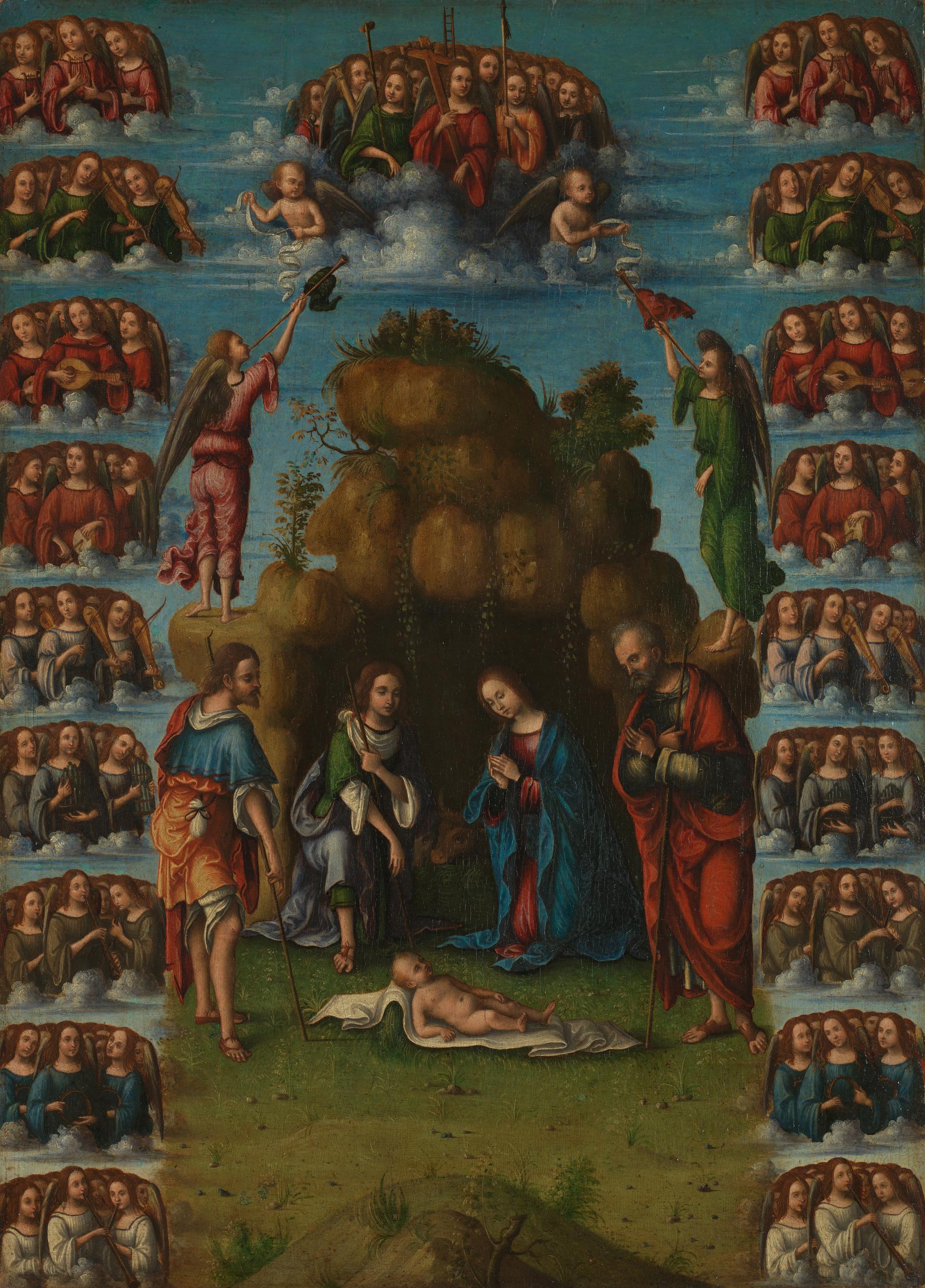 The Adoration of the Shepherds with Angels